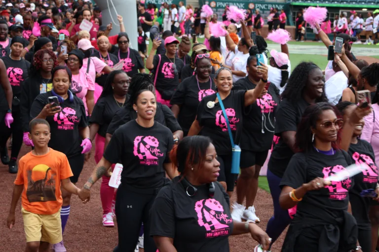 The Law Offices of Ron Sholes, P.A., Jacksonville personal injury lawyers and proud title sponsors, host a marketing table at the Jacksonville Sista Strut breast cancer awareness walk. Community members stop by for information and support as we promote health, wellness, and legal advocacy in Jacksonville.